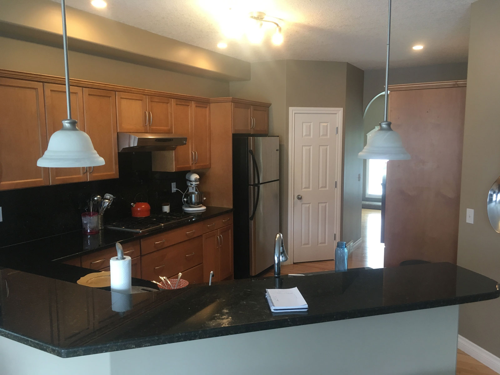 Kitchen Cabinet Painting Refinishing Calgary A Burst Of Colour
